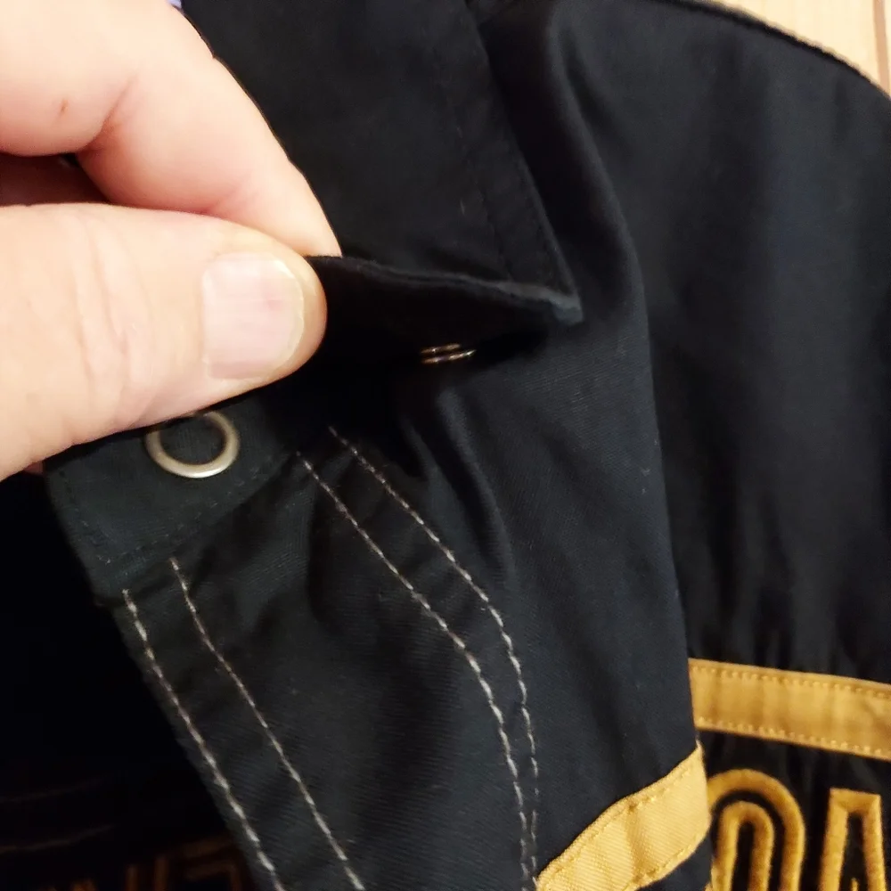 Harley-Davidson Shirt Men's Medium HDMC '03, Color: Black/Gray/Gold, RN# 103819. - Picture 10 of 13